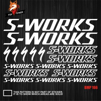 Bicycle Frame Decal Stickers  SWORKS02